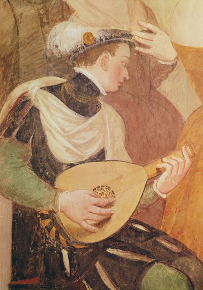 Invitation to the Dance (detail) by Giovanni Antonio Fasolo